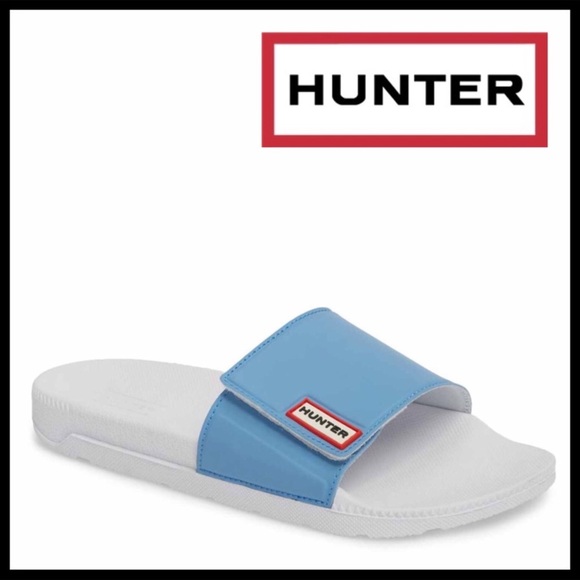 HUNTER SLIDES SLIP ON FLATS SPORT SANDALS A2C - Picture 2 of 8